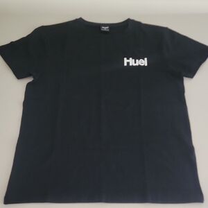 Men's HUEL Classic Black Short Sleeve Tee Size Medium Never Worn